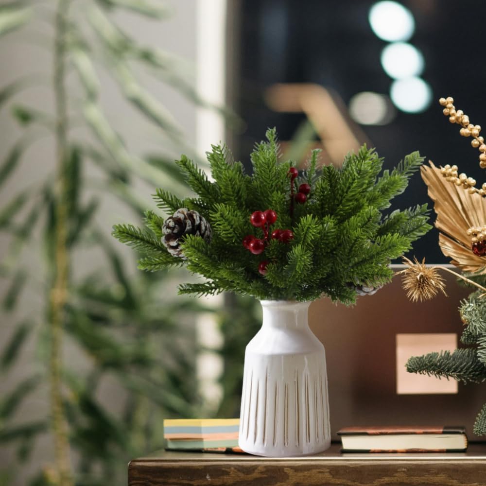 Desk Setup Plants - 20/50 Stuks Kunstplanten Kerstboom Thuis Kamer