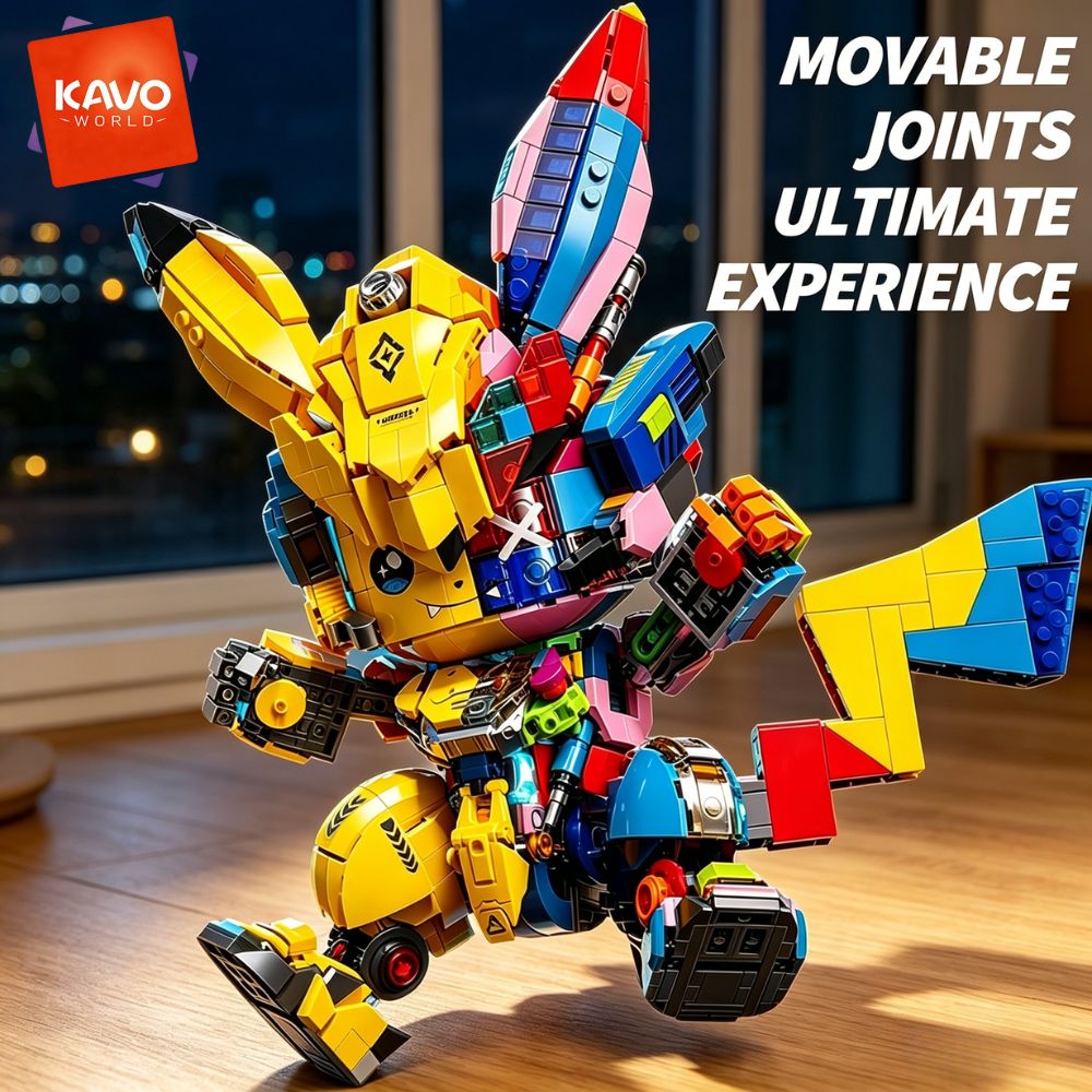 Desk Setup Small Room - KAVOWORLD 1505-delige Mechanische Muis Mecha Bouwstenen