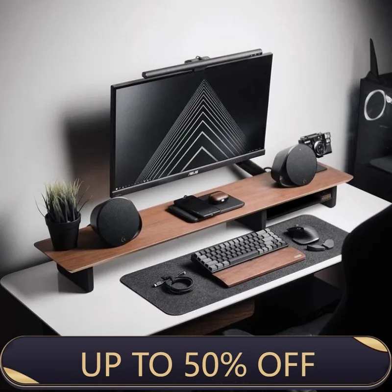 Desk Setup Living Room - Z1 Monitorhoogteverhoger Rek Kantoor Luxe Bureau