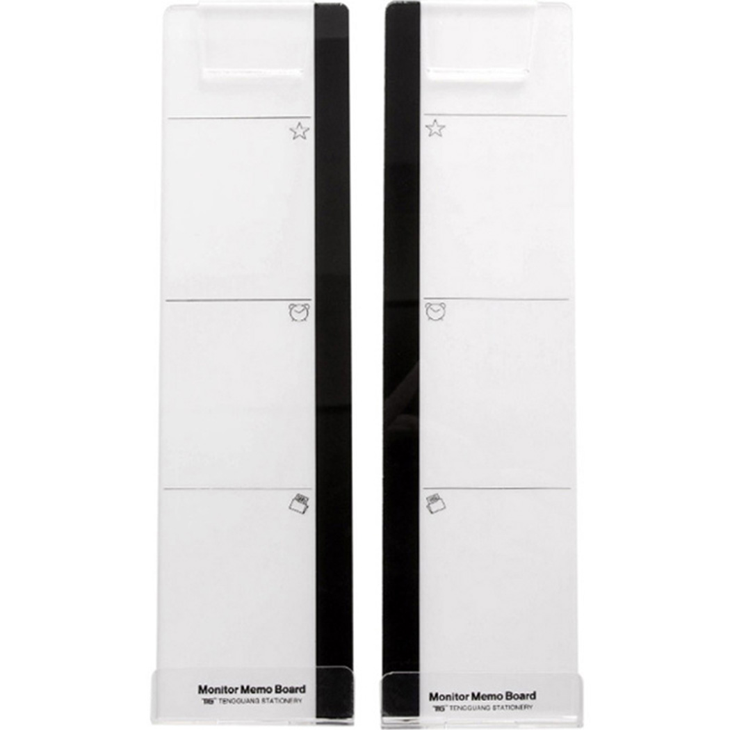 Sticky Memo Holder - Creatieve Acryl Monitor Bericht Memo Board
