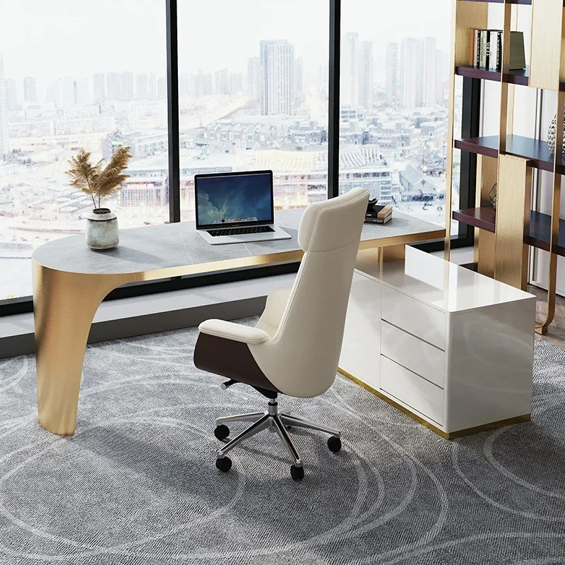 Desk Setup Study - Europese directiebureaus, bureau, slaapkamer midi-nachtkastje, bureauaccessoires,