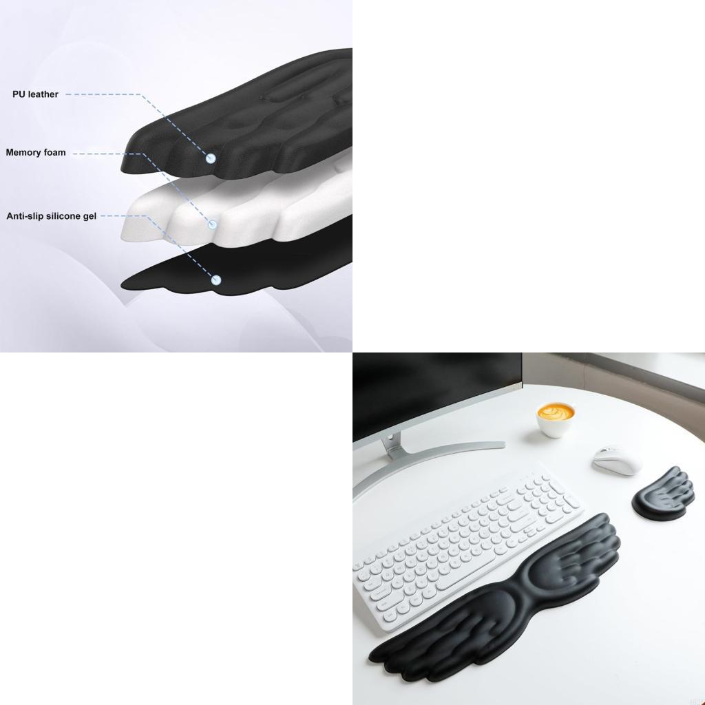 462E Zachte Siliconen Angel Wi - Desk Setup Ergonomics recensie en prijs
