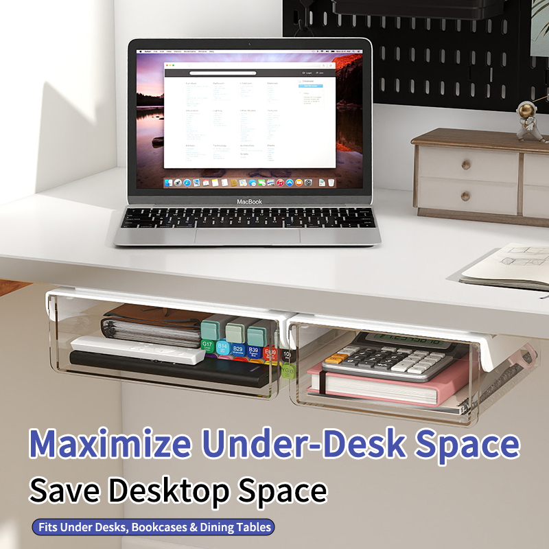 Onderbureau verborgen ladesyst - Desk Setup Study recensie en prijs