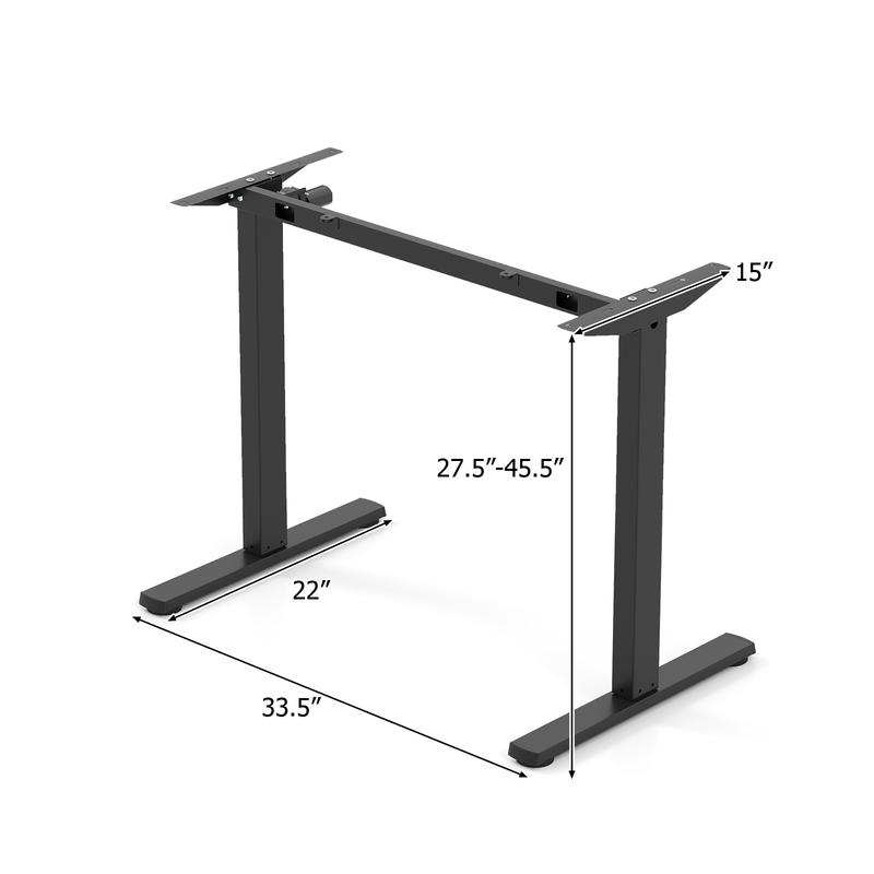 Elektrisch sta-bureauframe, in - Desk Setup Height recensie en prijs