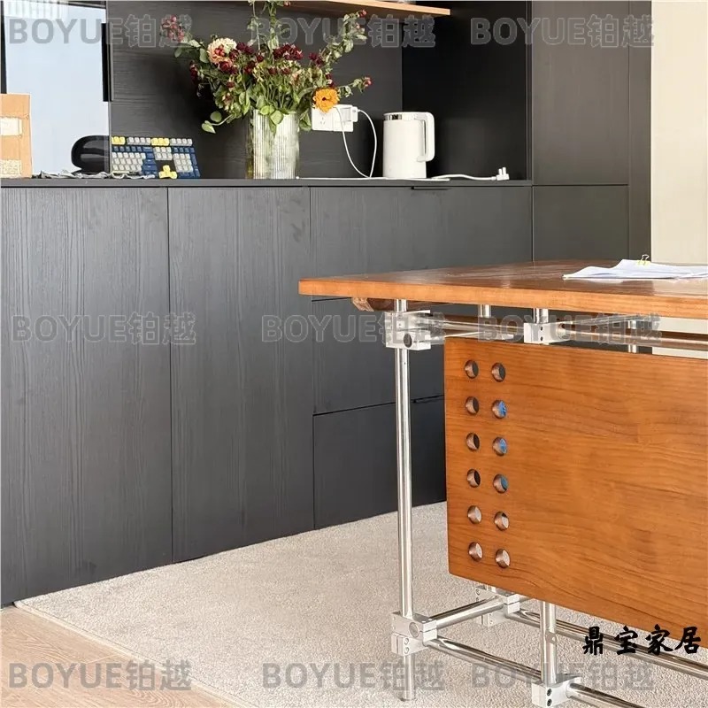 Bauhaus massief houten bureau  - Desk Setup L Shaped recensie en prijs