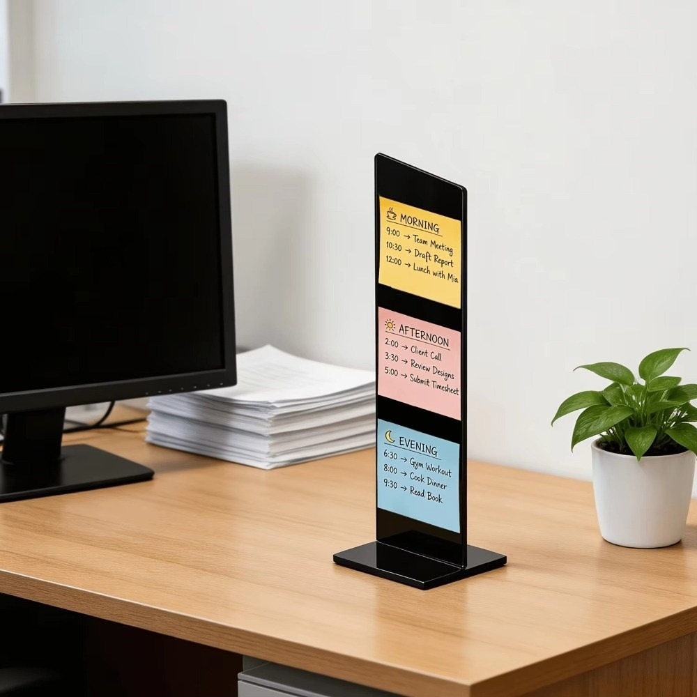 Acryl Memo-prikbord Afneembare - Sticky Memo Holder recensie en prijs