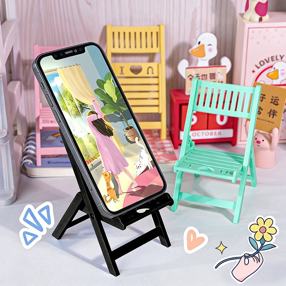 Mini opvouwbare stoel Telefoon - Desk Setup Dorm recensie en prijs