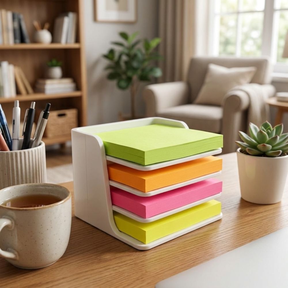 Stapelbare klevende notitiehou - Sticky Memo Holder recensie en prijs