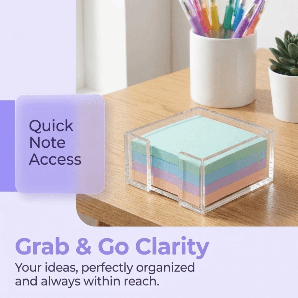 Transparante houder voor plakn - Sticky Memo Holder recensie en prijs