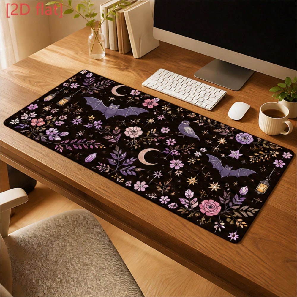 Muismat 2D Plat 1stuk Paars Vl - Desk Setup Study recensie en prijs