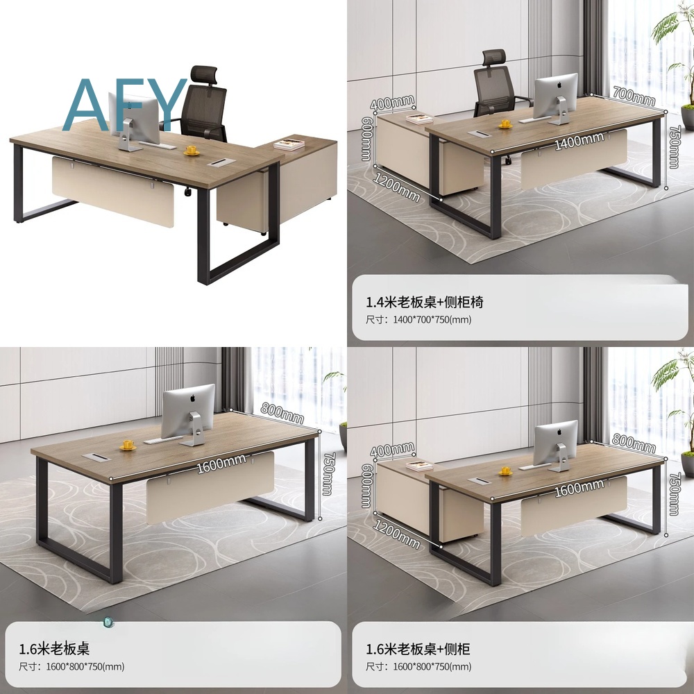 Directiebureauset voor kantoor - Desk Setup L Shaped recensie en prijs