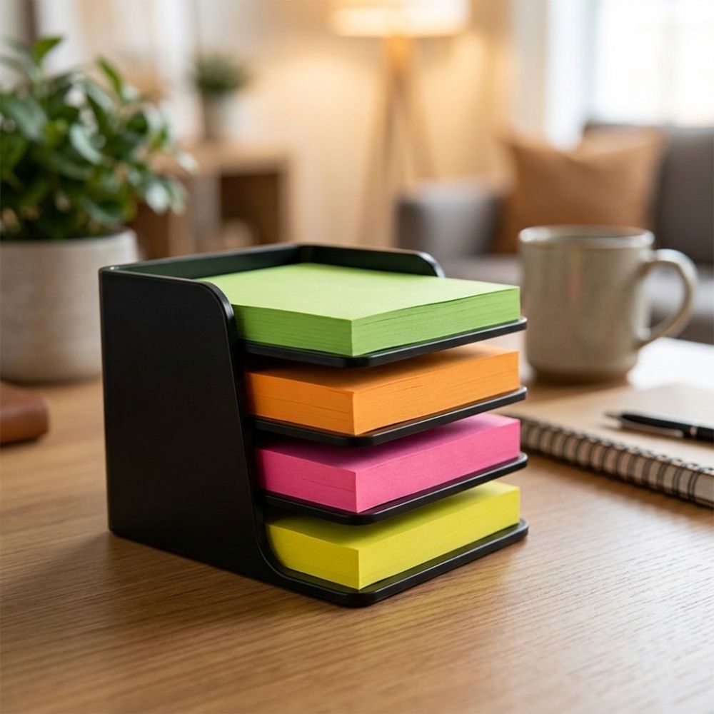 Stapelbare notitiehouder met l - Sticky Memo Holder recensie en prijs