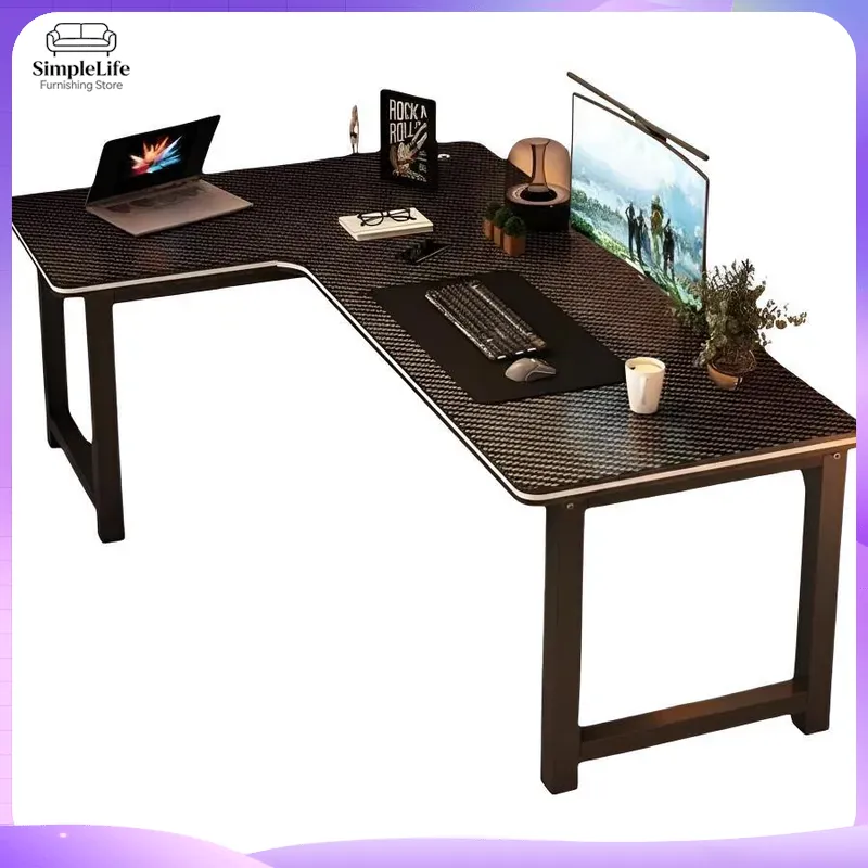 Hoekbureau computerbureau met  - Desk Setup L Shaped recensie en prijs