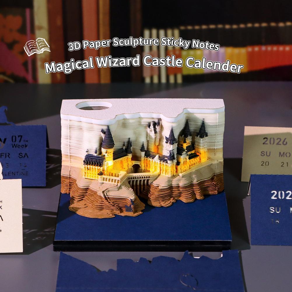 Mystieke 3D bureaukalender pop - Sticky Memo Holder recensie en prijs