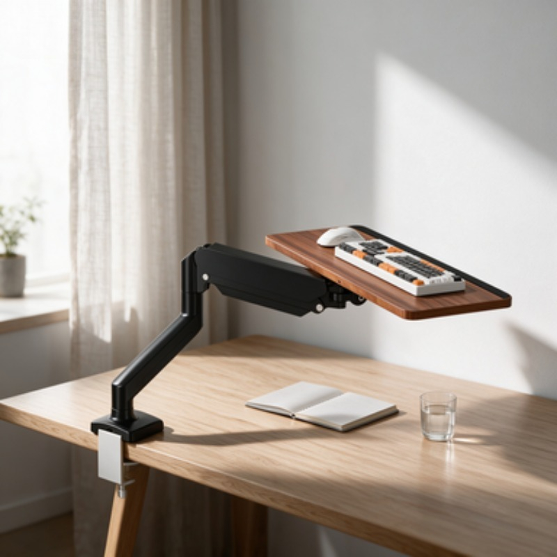 Bespaar ruimte onder het burea - Desk Setup Living Room recensie en prijs