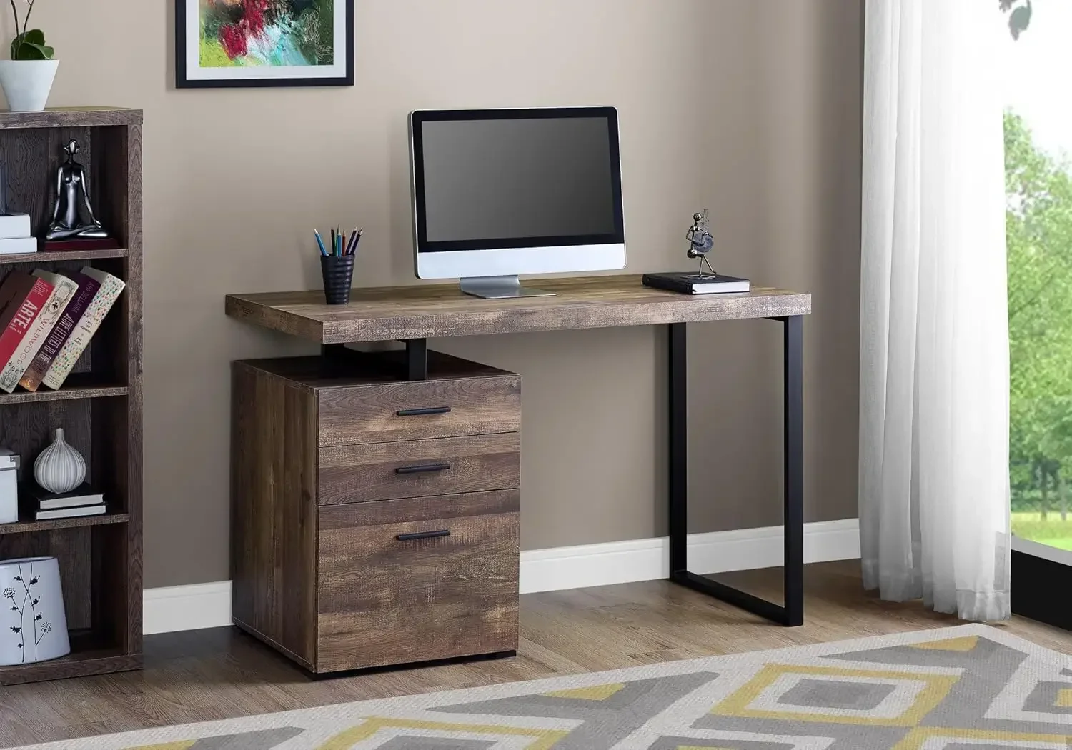 Computerbureau met archiefkast - Desk Setup L Shaped recensie en prijs