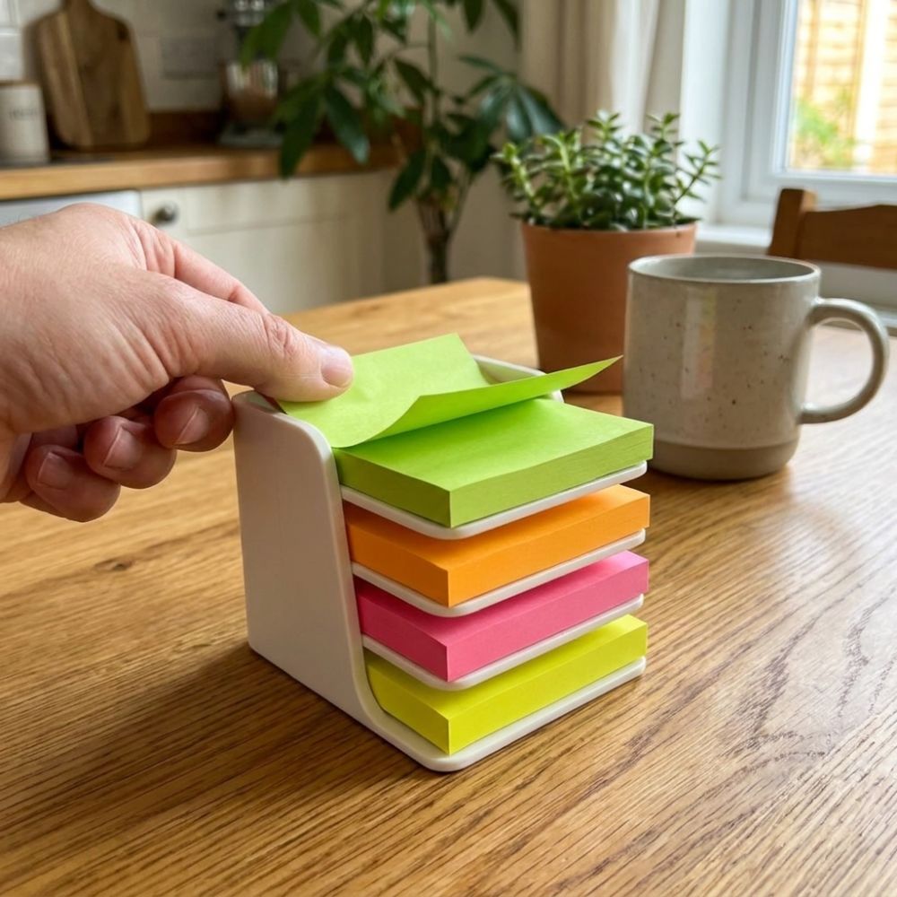 Stapelbare notitiehouder met l - Sticky Memo Holder recensie en prijs