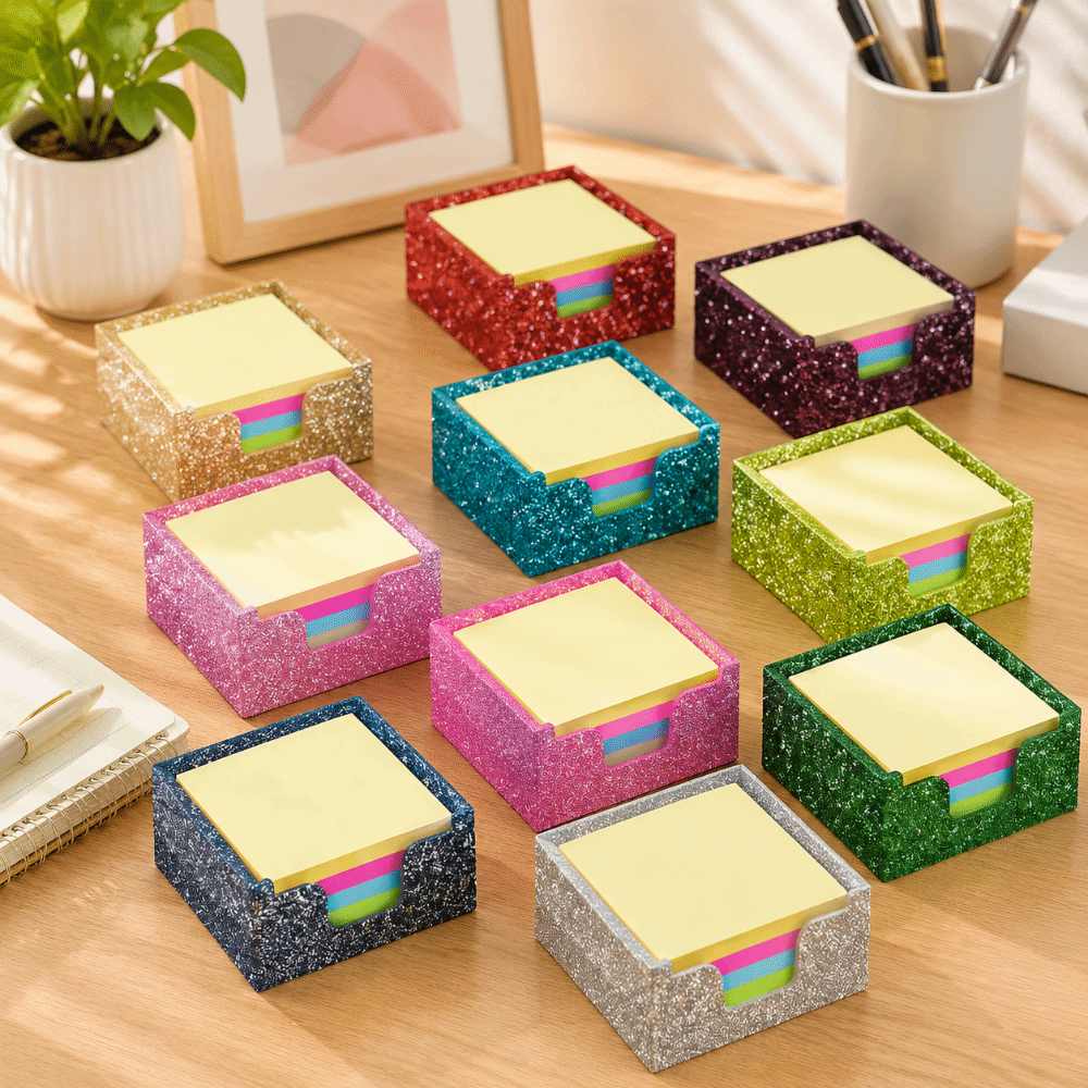 Glitter Acryl Sticky Note Houd - Sticky Memo Holder recensie en prijs