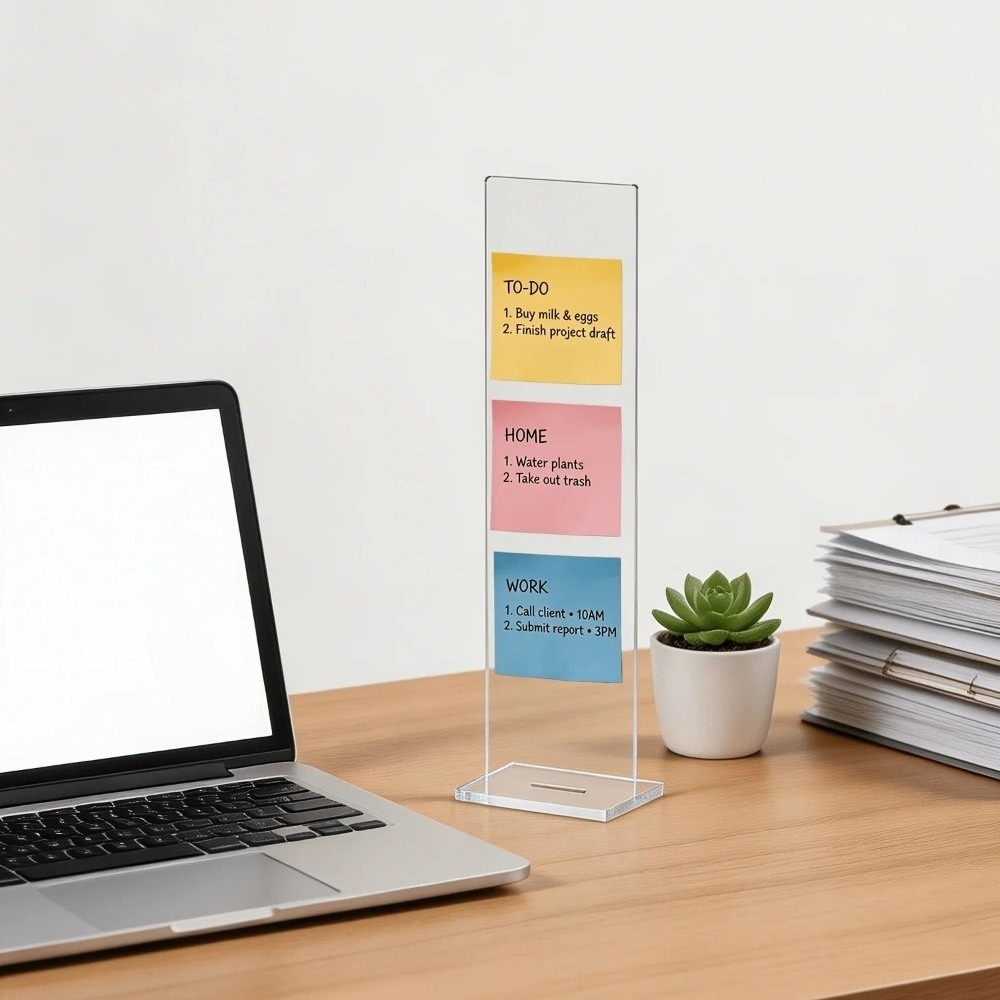 Acryl Memo-prikbord Doorzichti - Sticky Memo Holder recensie en prijs