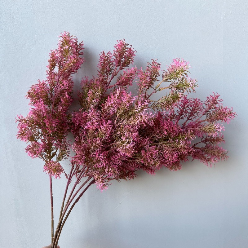 Kunstmatige gekleurde dennenta - Desk Setup Plants recensie en prijs