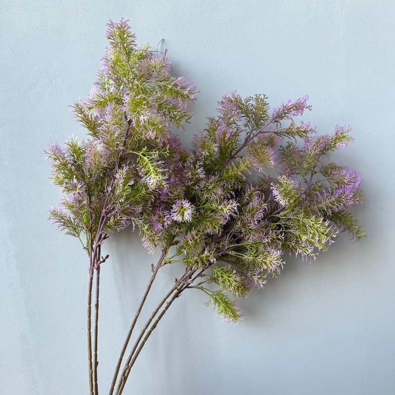 Kunstmatige gekleurde dennenta - Desk Setup Plants recensie en prijs