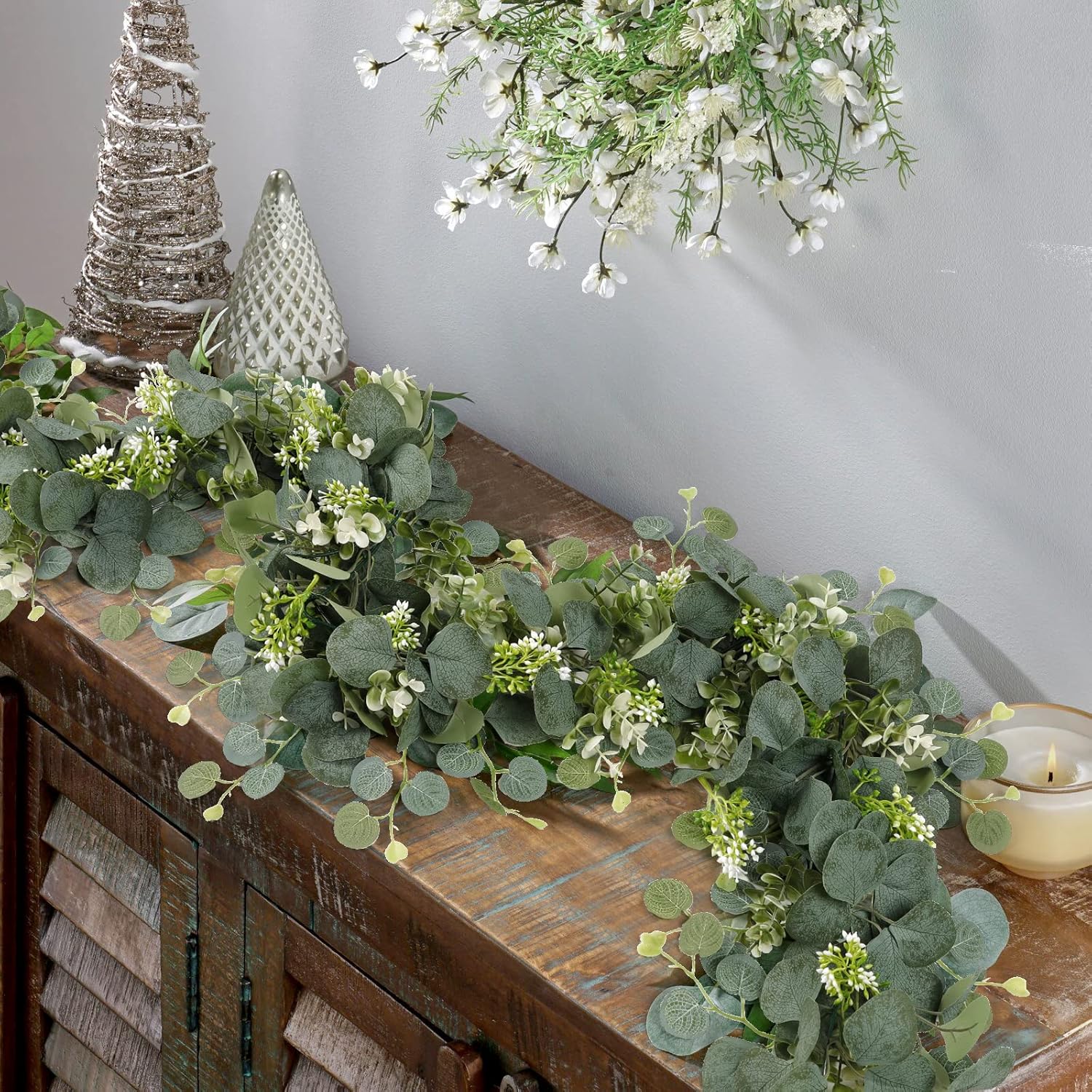 1/3 stuks Kunstplant Groen Bla - Desk Setup Plants recensie en prijs