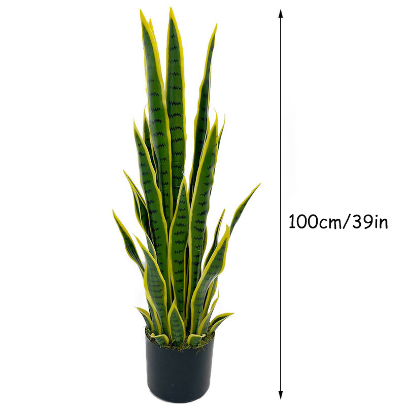 40-100cm Kunstmatige Sansevier - Desk Setup Plants recensie en prijs