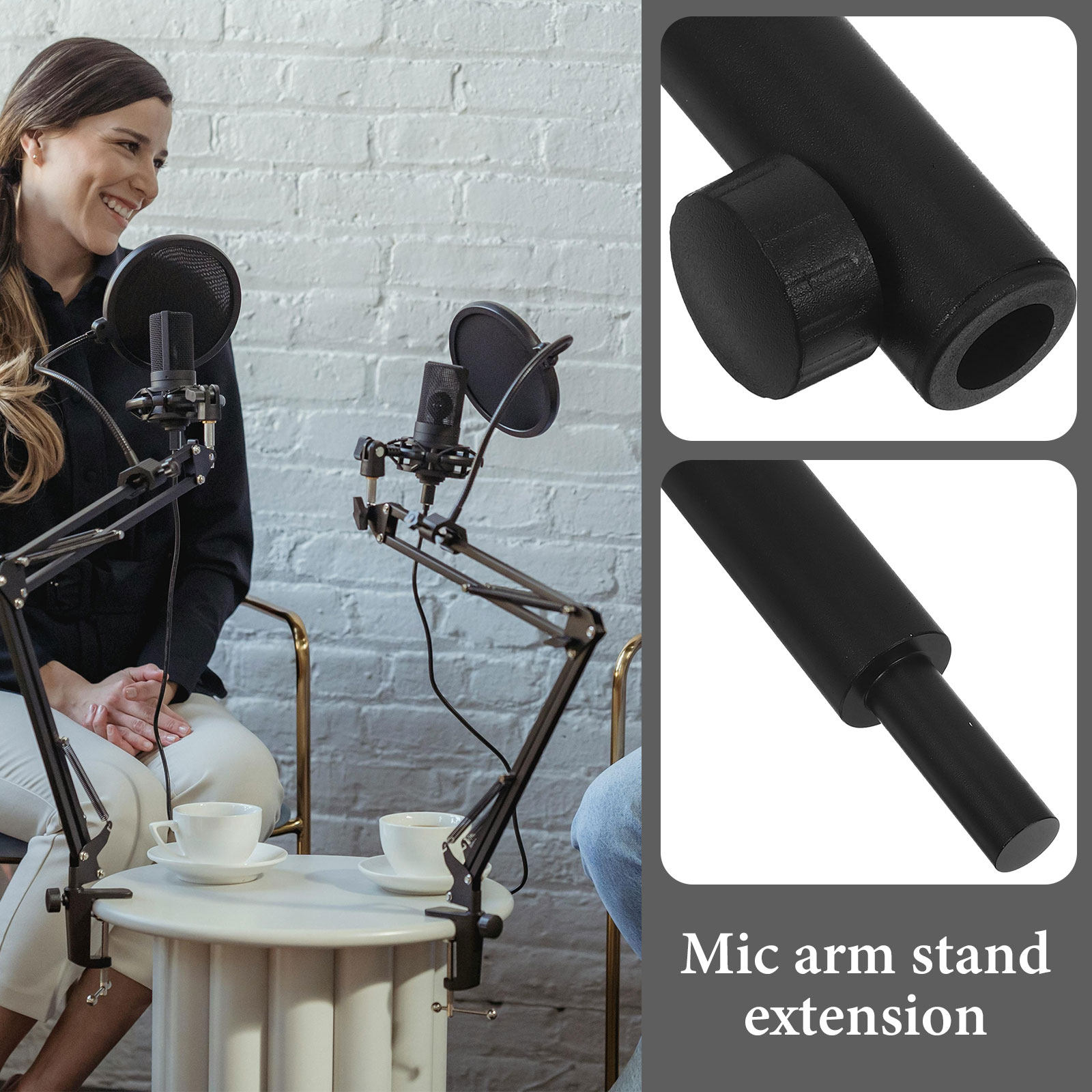 Verstelbare microfoonverlengbu - Desk Setup Streaming recensie en prijs