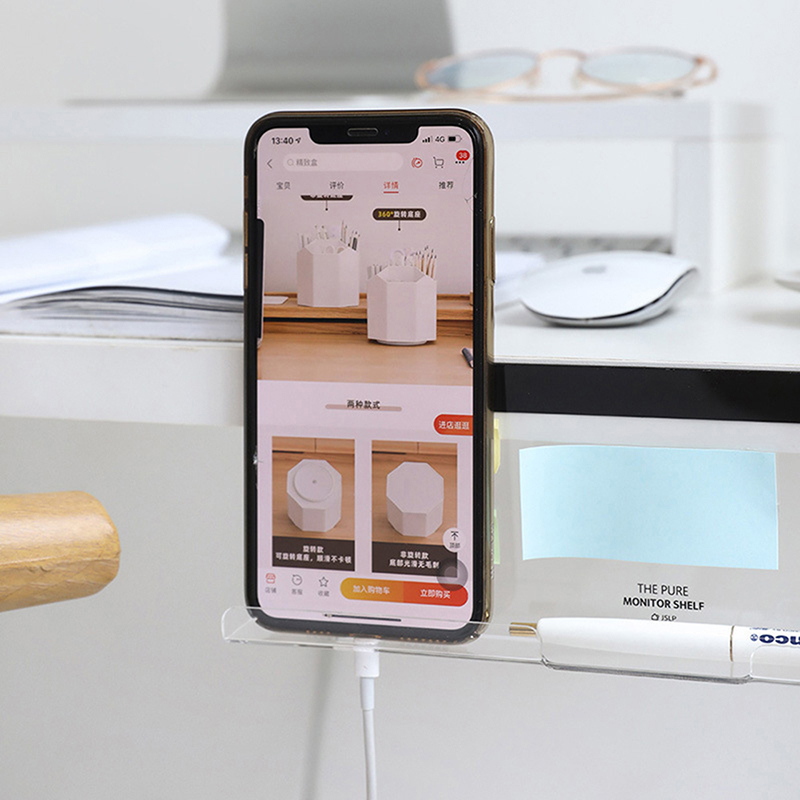 Creatieve Acryl Monitor Berich - Sticky Memo Holder recensie en prijs