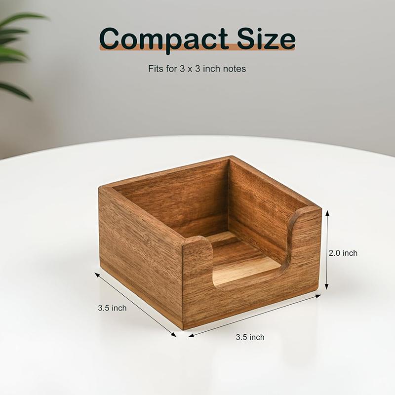 Minimalistische houten bureau- - Sticky Memo Holder recensie en prijs