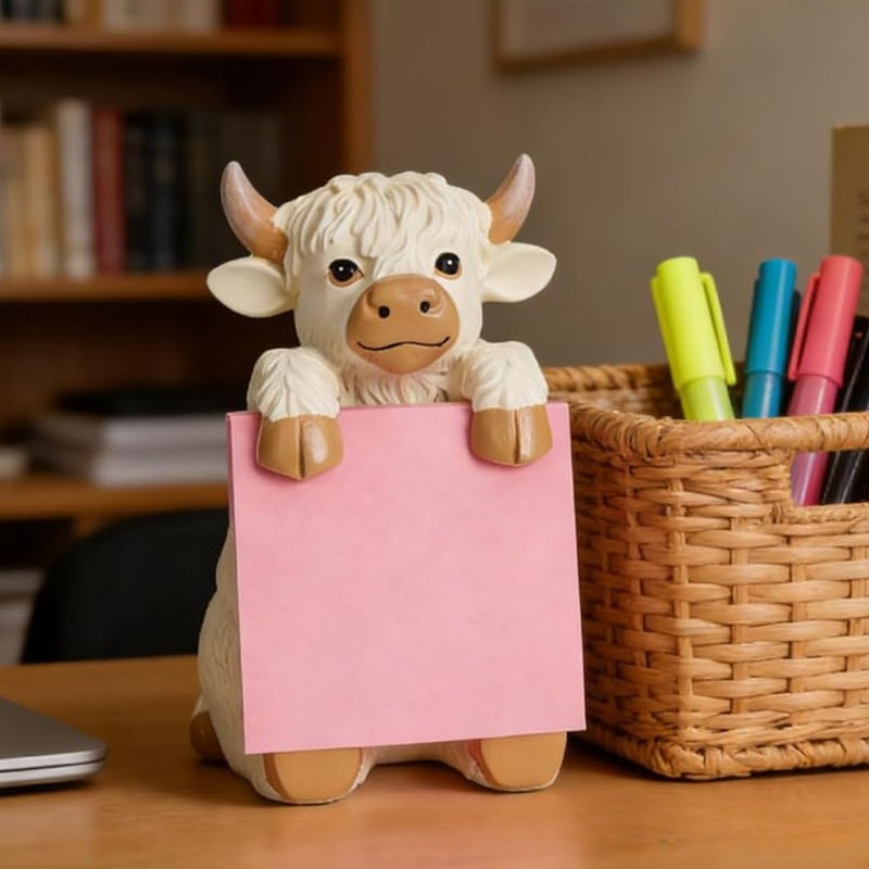 Creatieve Highland Koe Harsen  - Sticky Memo Holder recensie en prijs