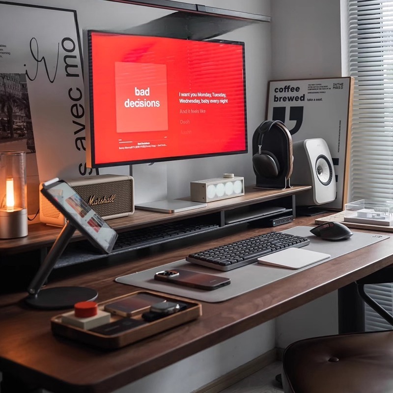 Z1 Monitor Hoogteverhogend rek - Desk Setup Living Room recensie en prijs