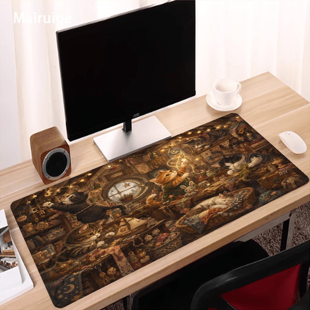 Kattenmuismat Antislip bureaum - Desk Setup Study recensie en prijs
