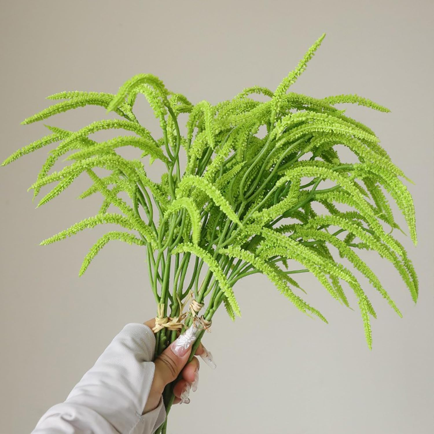 Kunstplanten Pluizige Palmrank - Desk Setup Plants recensie en prijs