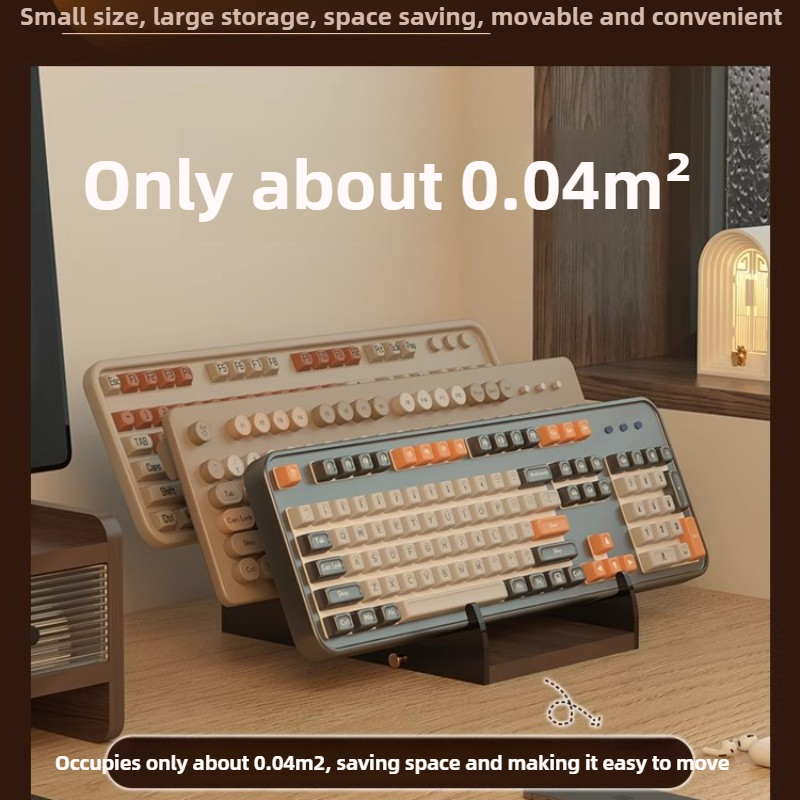 Acryl drijvende toetsenbordsta - Desk Setup Living Room recensie en prijs