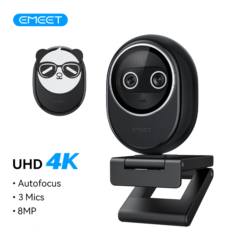 Webcam 4K EMEET Dual-Camera AI - Desk Setup Streaming recensie en prijs