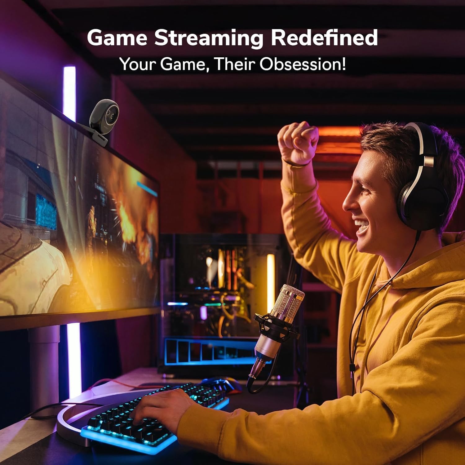 Webcam 4K EMEET Dual-Camera AI - Desk Setup Streaming recensie en prijs