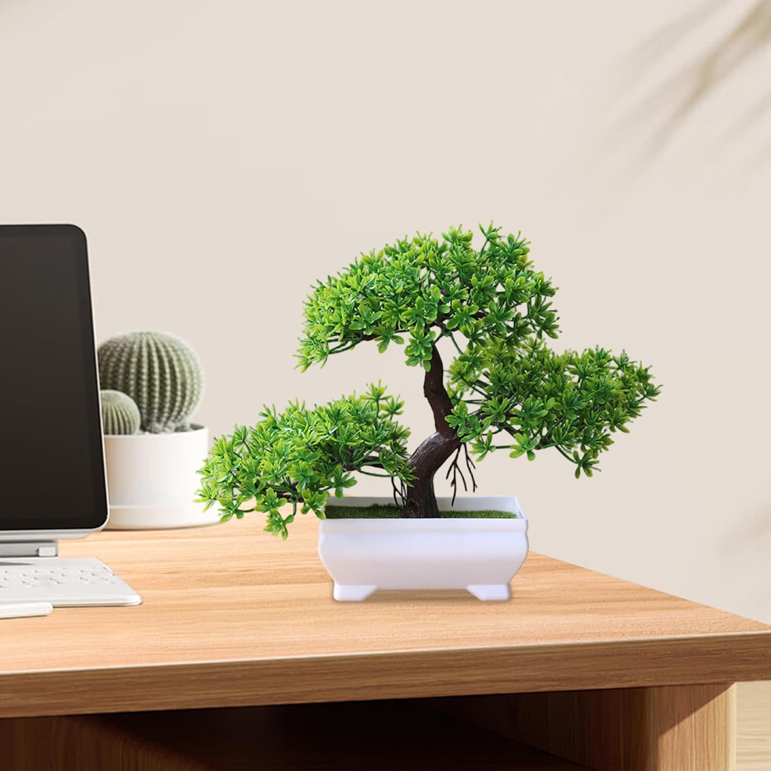 1/2 stuks kunstmatige bonsai b - Desk Setup Plants recensie en prijs